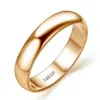Original Real Pure Gold Anneaux pour les femmes et les hommes avec un tampon de 18 kgp de qualité rose rose bijoux de bijoux entier R050254S