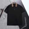 مصمم القمصان بولو الرجال الفاخرة غير الرسمية Tirt Snake Bee Letter Print Massion High Street Mens Polos