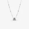 Nieuwe aankomst 100% 925 Sterling Silver Pumpkin Coach Collier Necklace Fashion Jewelry Making for Women Gifts 308J