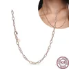 Selling 925 Sterling Silver Exquisite Me Series Pearl Original Women's Ring Chain Necklace Engagement DIY Charm Jewelry 231222