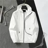 Designer Mens Jacket autumn and winter Coat Windrunner Fashion Hooded Jackets Sports Windbreaker Casual Zipper Coats Man letter printing Outerwear Clothing