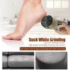Laddningsbar elektrisk fot rasp pedicure slipare ipx7 vattentäta 3 hastigheter för att eliminera fötter död hud och kallus 231222