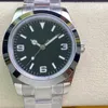 Orologio da 41 mm di lusso da uomo meccanico meccanico sport orologio blu nera quadrante zaffiro vetro orologi data solo calendario in acciaio inossidabile orologio AAA+ orologi da polso