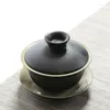 Teaware Sets Chinese Black Crockery Ceramic Teapot Kettles Tea Cups Porcelain Set Drinkware For Ceremony