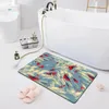 Carpets non glissé absorbant Mat d'entrée Porte de toilette Douche de toilette Home salle de bain chambre à coucher la cuisine du sol peut être personnalisée