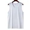 Men's Tank Tops Men Vest Ice Silk Quick-drying Bodybuilding Fitness Muscle Mesh Breathable Sleeveless T-Shirts Casual Sport Undershirt