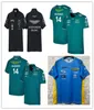 Men039s Camisetas Aston Martin Jersey Camiseta Amf1 Polos 2023 Hombre oficial Fernando Alonso Tshirt Fórmula 1 Traje de carreras F1 Shi5435790