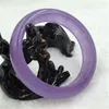 Chinees mooie natuurlijke lavendel paarse jade edelstenen bangle armband 64 mm213l