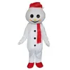 Adult size cute snowman Mascot Costumes Cartoon Character Outfit Suit Carnival Adults Size Halloween Christmas Party Carnival Dress suits For Men Women