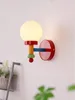 Wall Lamp Modern Nordic Industrial Creative Livingroom Slaapkamer Aisle Bar Red Led Light Bauhaus Style