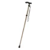 Portable Heavy Duty Metal Walking Crutches Foldable Hiking Stick Collapsible Mobility Aid Cane for Adult Youth Elderly 231222