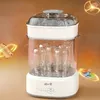 Stériliseur de bouteille et sécheuse Compact Electric Steam Bottle Stériliseur Stériliseur pour les bouteilles bébé Estérizador de Biberones 231222