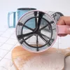 Bakningsverktyg Rostfritt stål Mesh Sieve Cup Handheld Flour Cake -redskap