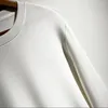 Men's T-skjortor High Street Z Vintage Washed Cotton Print T-shirt Långärmad avslappnad topp Tees Streetwear Clothing Women's Clothes