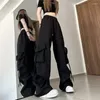 Frauenhose Frauen Fracht Hip-Hop Streetwear Fashion Frühling übergroß