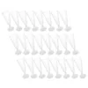 Disposable Cups Straws 80 Pcs Plastic Goblet Party Cocktail Goblets Glasses Drinks Bar