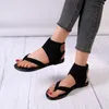 Flat Women Shoes Sandals Summer Slides Female Slippers Rivet Fashion Big Size Beige Heeled Pantofle Low Lady Rubber Flip Flops L 89 898 8