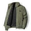 Fleece Jacket Männer Winter Dicke Cordjacken Schichten MAITHOLTEN ZILLAR ZIPPER STS HALLAR WINDBREATRE