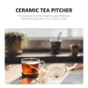 Dinnerware Sets Ceramic Side Handle Jug Household Teapot Decor Traditional Handheld Kit Heat-resistant Classic Home Kettle Delicate