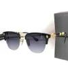 Yeni Moda Tasarım Kedi Göz Güneş Gözlüğü Eva Yarım Çerçeve Basit ve Popüler Stil Çok yönlü dış mekan UV400 Koruma Gözlükleri216H