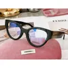 MIU FAMILJ KVINNA 2023 DUBBEL MIU NY VMU 01V BUTTERFLY Full Frame Platt Glasses