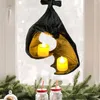 Candle Holders Halloween Bat Decor High-quality Holder Spooky Wall Tealight Realistic Shape Eco-friendly For