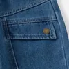 Trousers Denim Pants With A Comfortable Waist And Cotton For Small Medium-sized Children