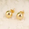 Sky talent bao Ball Pendant Necklace Ball Earrings Jewelry SET Fine Gold GF Women Party Jewelry Gifts joias ouro mujer196G
