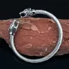 Bracciale di lupo in acciaio inossidabile Bracciale di gioielli Viking Accessori di moda VIKING BRACCHETTO CUFFAGGI DEGLI FEMMA 313B