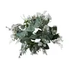 Dekorativa blommor Candle Garland Ring Party Supplies Table Centerpieces Greenery för