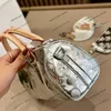 23FW Women Luxurys Designers Onthego speedy Silver Flower Totes Handbag Shouder Crossbody Ladies Handbags Pouch Purse Travel outdoors 25cm