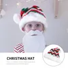 Berets Universal Santa Hat Men And Women Baby Clothes Beanie Caps Knitting Christmas Supplies