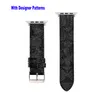 Luxury Apple Watch Band Rem armband för 49mm 45mm 44mm 42mm 41mm 40mm 38mm Flower Leather Watchband Smart Straps Iwatch 8 7 6 5 4 3 2 1SE Designer Watchband Armband Bandband