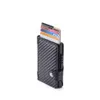 Money Clips Zovyvol Men and Women Slim Card Holder Carbon Fiber Pu Leather Wallet RFID Blocking Fase For Travel Drop J220809 Deliv281K