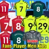 Saka Soccer Jerseys Arsen G. Jesus Odegaard Rice Havertz 23 24 Thomas Nketiah Zinchenko Saliba Trossard Football Shirt Men Kids Kit