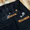 JNCO Baggy Jeans Wide Legpants Harajuku Hip Hop Big Pocket Jeans Y2K Mens Womens Punk Rock Gothic High Waist Trousers Streetwear 231222