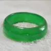 Echte natuurlijke 62 mm Green Jade Bangle Bracelet Real Natural A Green Jade322s