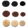 24pcs capelli volumizzanti screcchi di ciambelle anello donut panino scrunchy poof bump it snooki181e