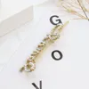 Haarclips Barrettes Letter Hair Card, Simple and Fashionable Temperament, Titanium Necklace, European and American Style, Personalized Hair Card