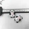 Charms 10pcs Pendientes de animales de panda glosados ​​europeos