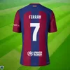 23 24 Pedri Gavi Futbol Forması Lewandowski FC Ferran Camiseta De Futbol Auba Barca Joao Cangelo 2023 2024 2024 Ansu Fati Futbol Joao Felix Barcelona Kitleri Erkek Oyuncu