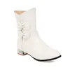 Bottes ymechic plus taille bling paillette papillon