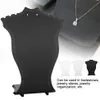 Jewelry Display Stand Pendant Necklace Chain Holder Earring Bust Display Stand Showcase Rack Black White Transparent272k