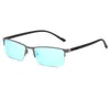 Sunglasses Glasses For People With Red-green Colorblindness Daltonism And Color Weakness Metal Half Frame Two-sided Coating Lenses