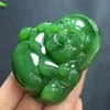 Preço de atacado Jóias finas jade verde jade buda buda natural jasper pingente de pedra preciosa