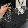 7A Designer Bag Channel Jumbo lambskin Caviar äkta läderkontrollflikkedjans väskedesigners Högkvalitativ handväska axelväskor Kvinnor Väskor Kors Kroppshandväskor