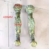 1PC Duży mosiężna klamka ślizgowa ciężka szafka drzwi Pull -Pull Bronze Lucky Dragon Glass Gate Brama Dekoracja drzwi 231222