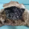 韓国の通りのファッション耳の保護羊ケーキウォームボンバーキャップぬいぐるみスキーUshanka Hat