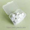 Makeup Sponges White Mini Square Cosmetic Sponge Powder Puff Wet Dry Manicure Gradient Nail Tools