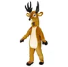 2024 Performance Reindeer Mascot Costumes Cartoon Carnival Hallowen Performance Unisex Fancy Games Outfit Outdoor Advertising Outfit Suit